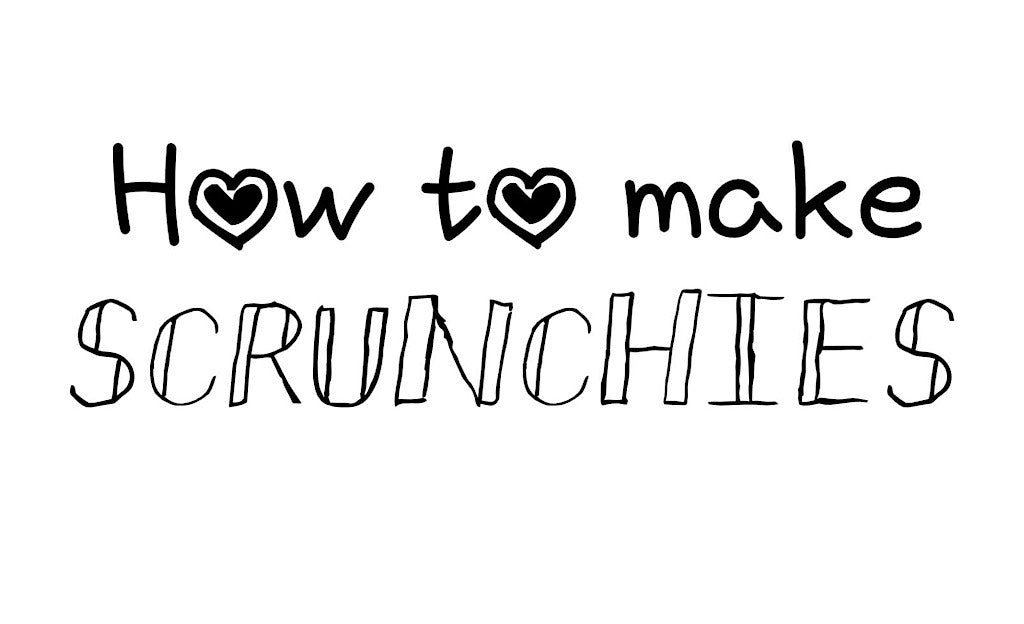 How to Make a Mermaid Hair Scrunchie