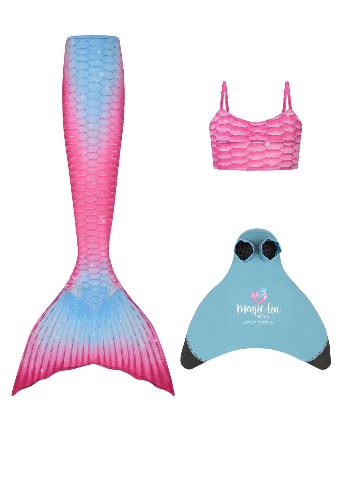 Passion Pink Mermaid Tail