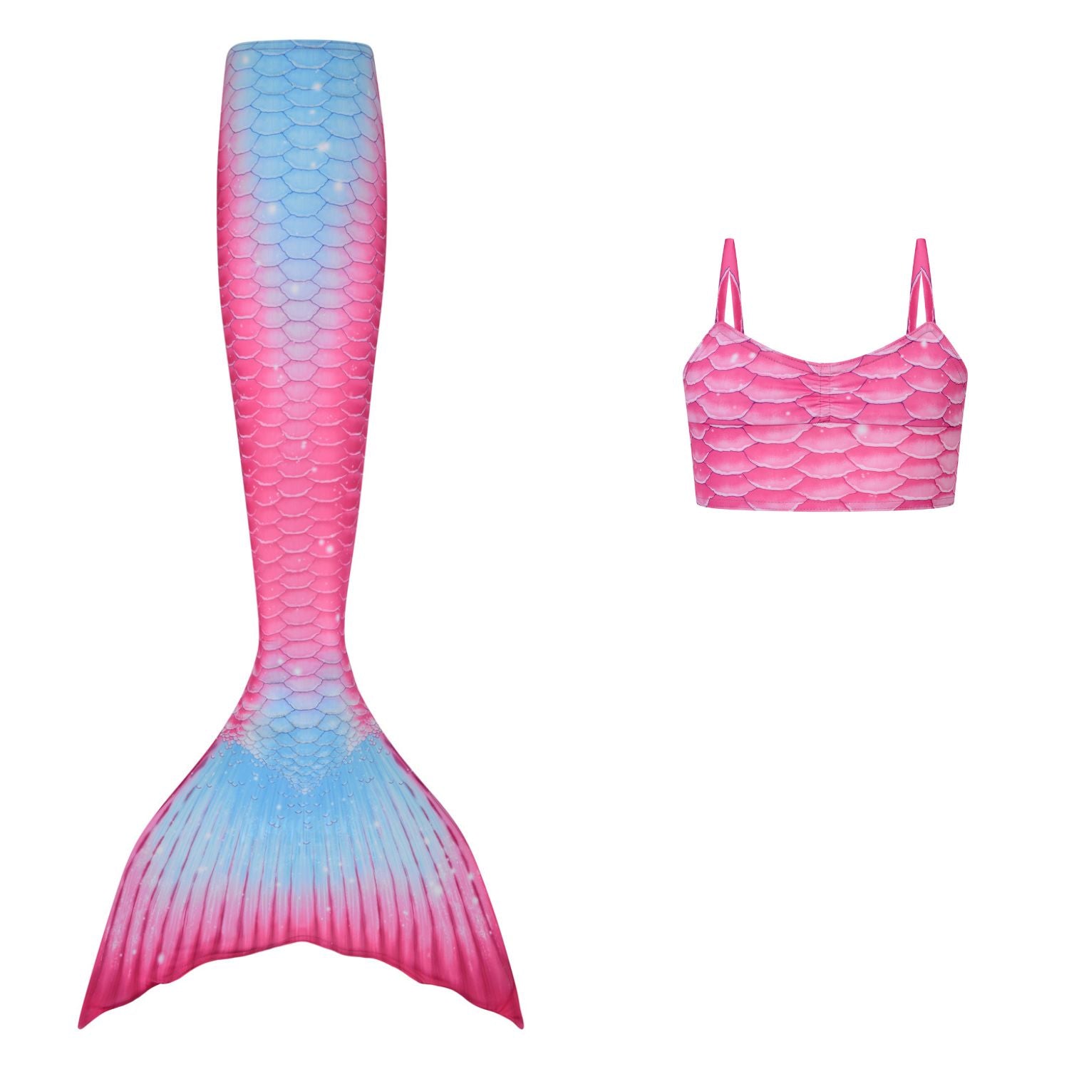 Passion Pink Mermaid Tail