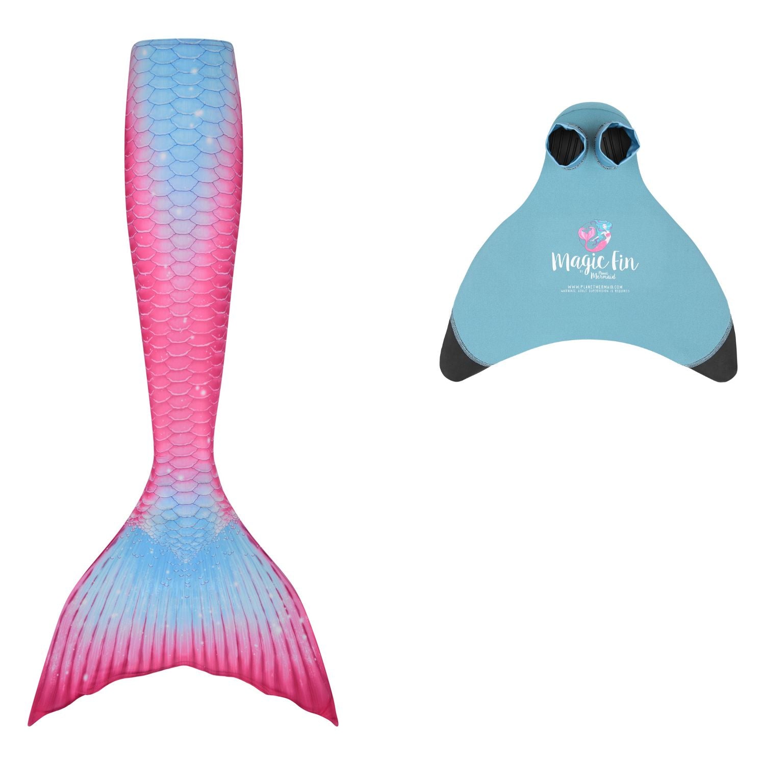Passion Pink Mermaid Tail