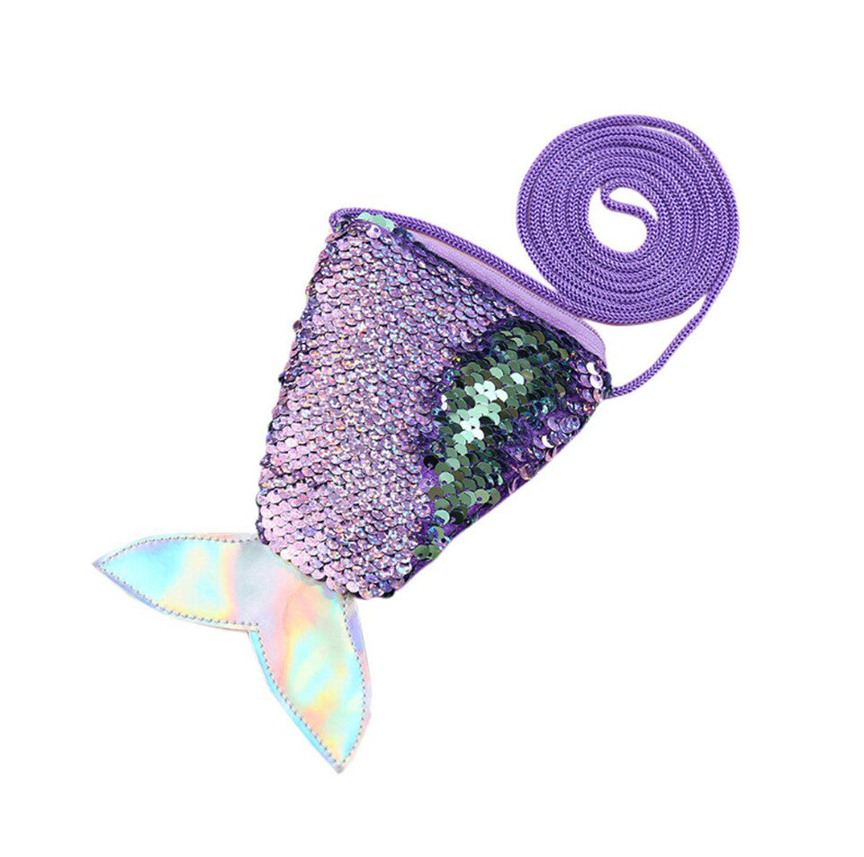 Mermaid Tail Sequin Purse