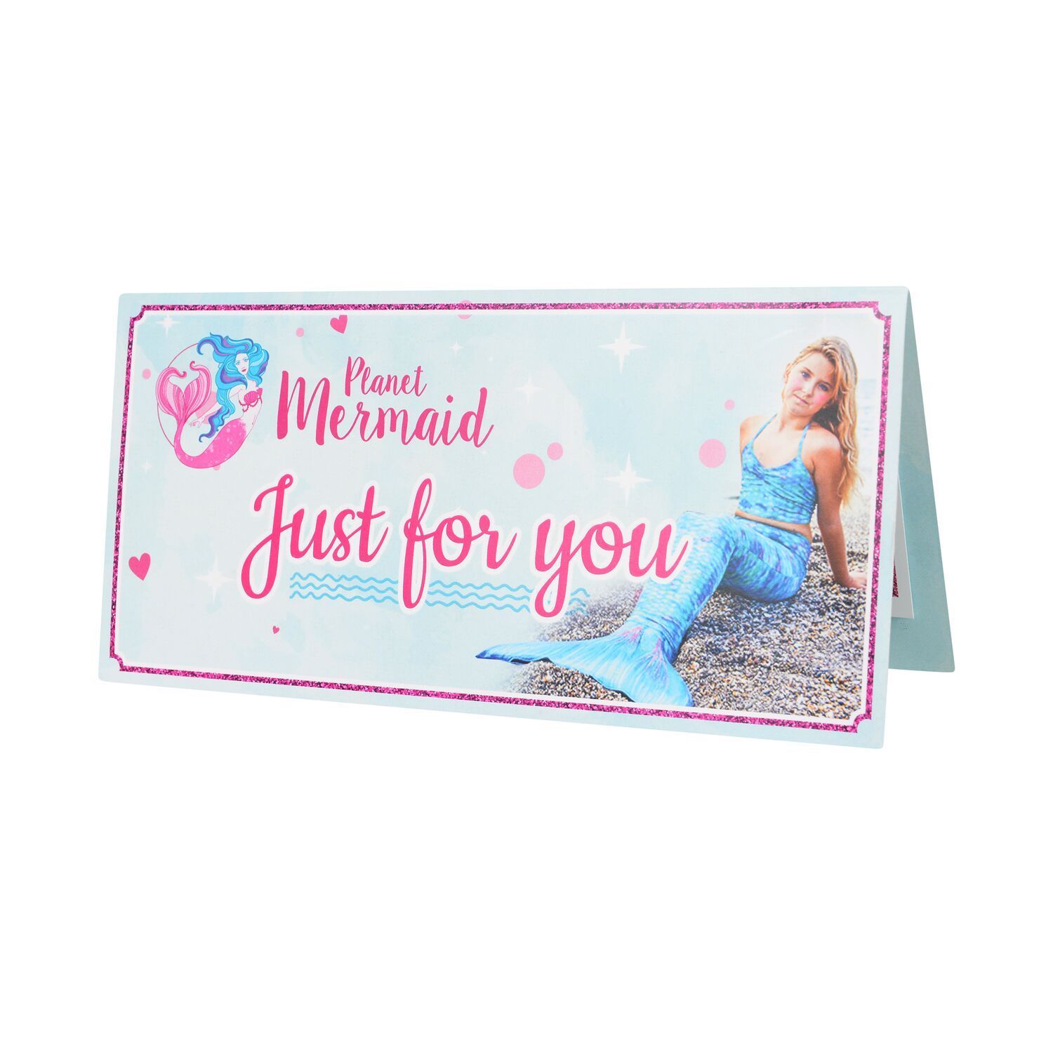 Just for you Mermaid Gift Card from Planet Mermaid