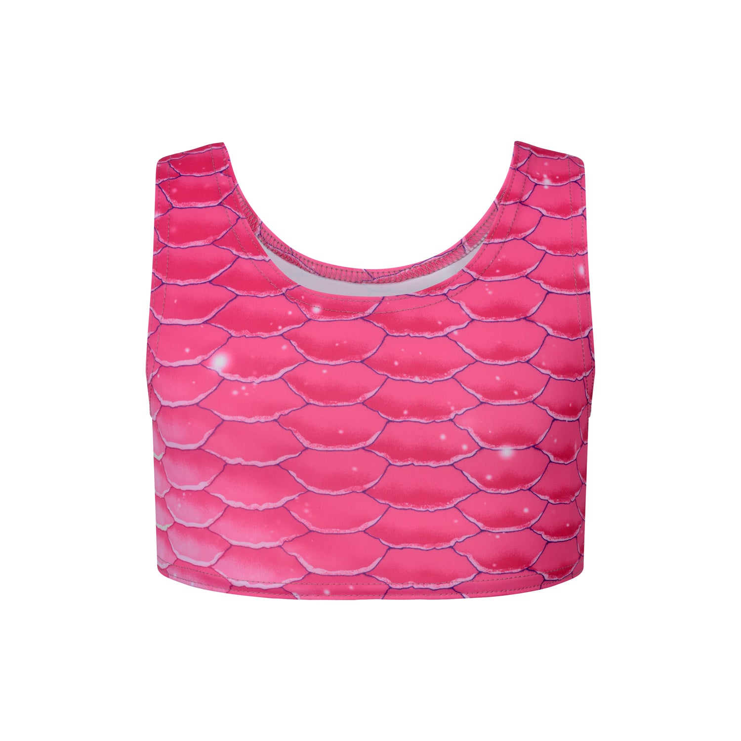 Top corte rosa paixão