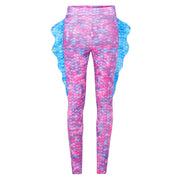 Leggings de Sereia Aquática Congelada