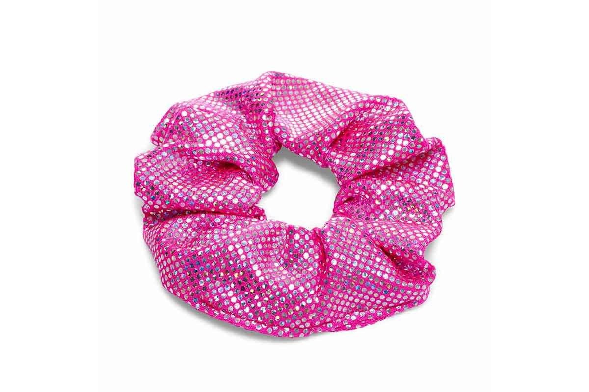 Mermaid Hair Scrunchie In Princess Pink