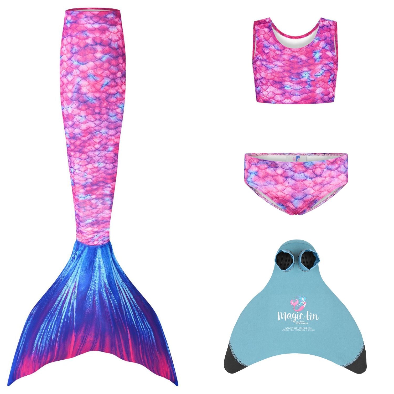 Deluxe Ocean Kiss Mermaid Tail Set