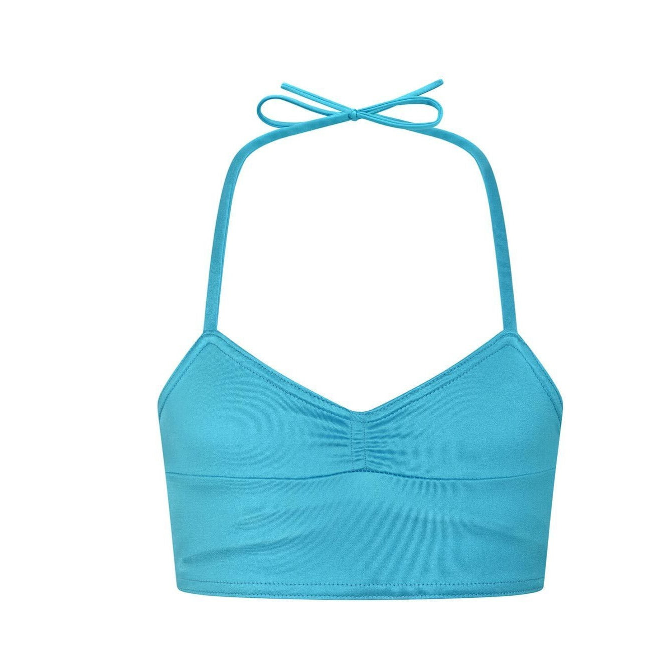 Aqua blue halter tankini from Planet Mermaid UK