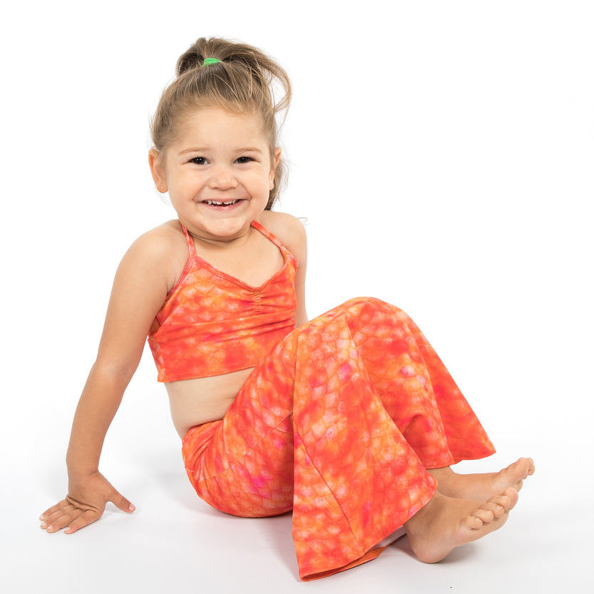 Jupe et bikini de natation d’enfant en bas âge