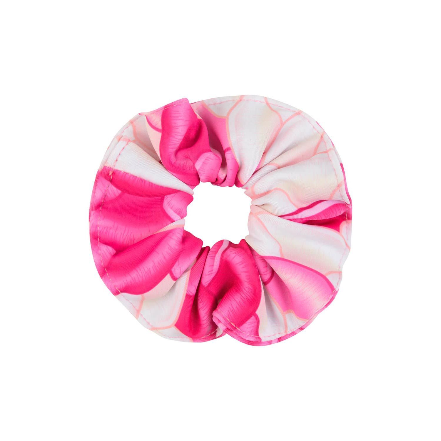 Chelsea Pink Rose Mermaid hair scrunchie