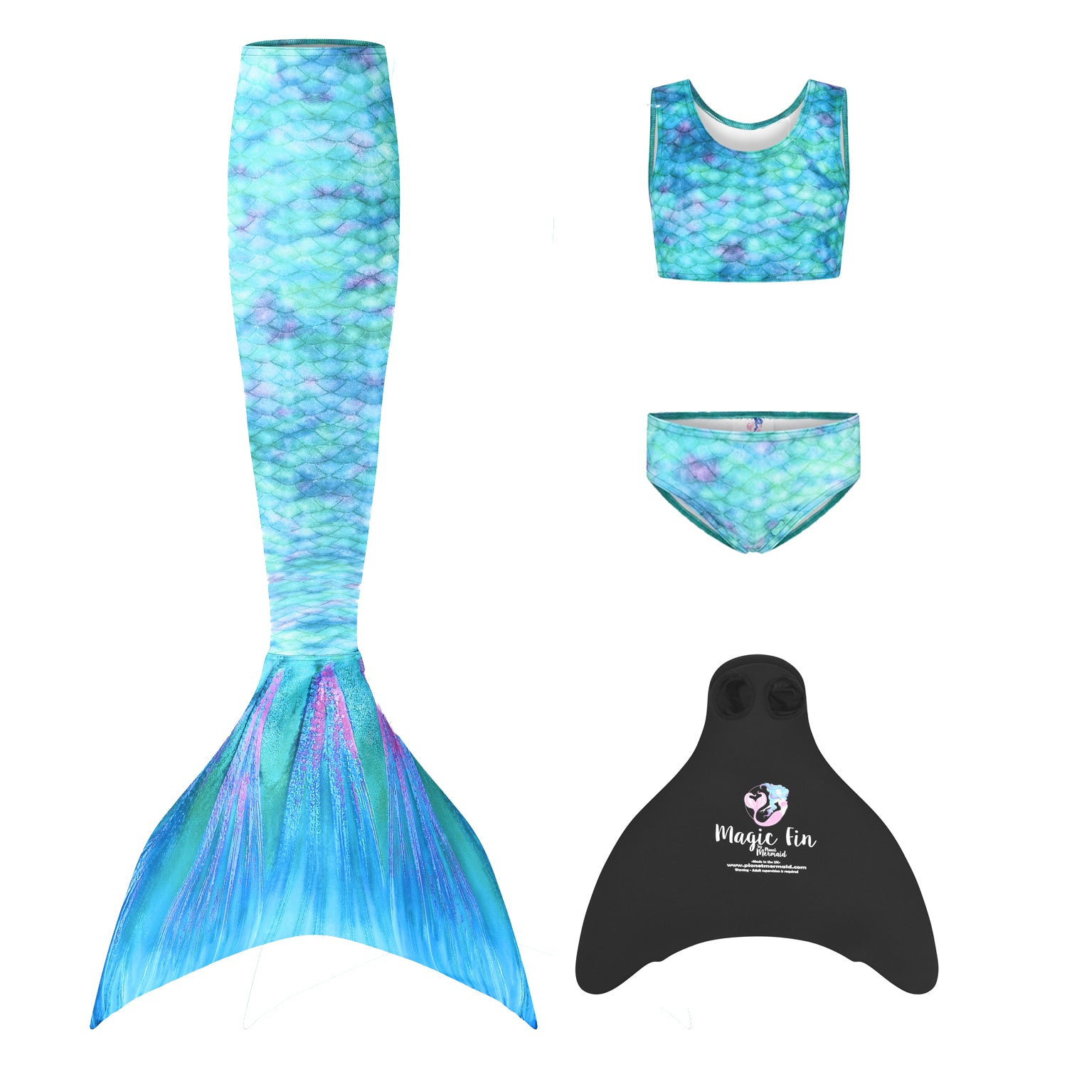 Deluxe Sea Star Mermaid Tail Set