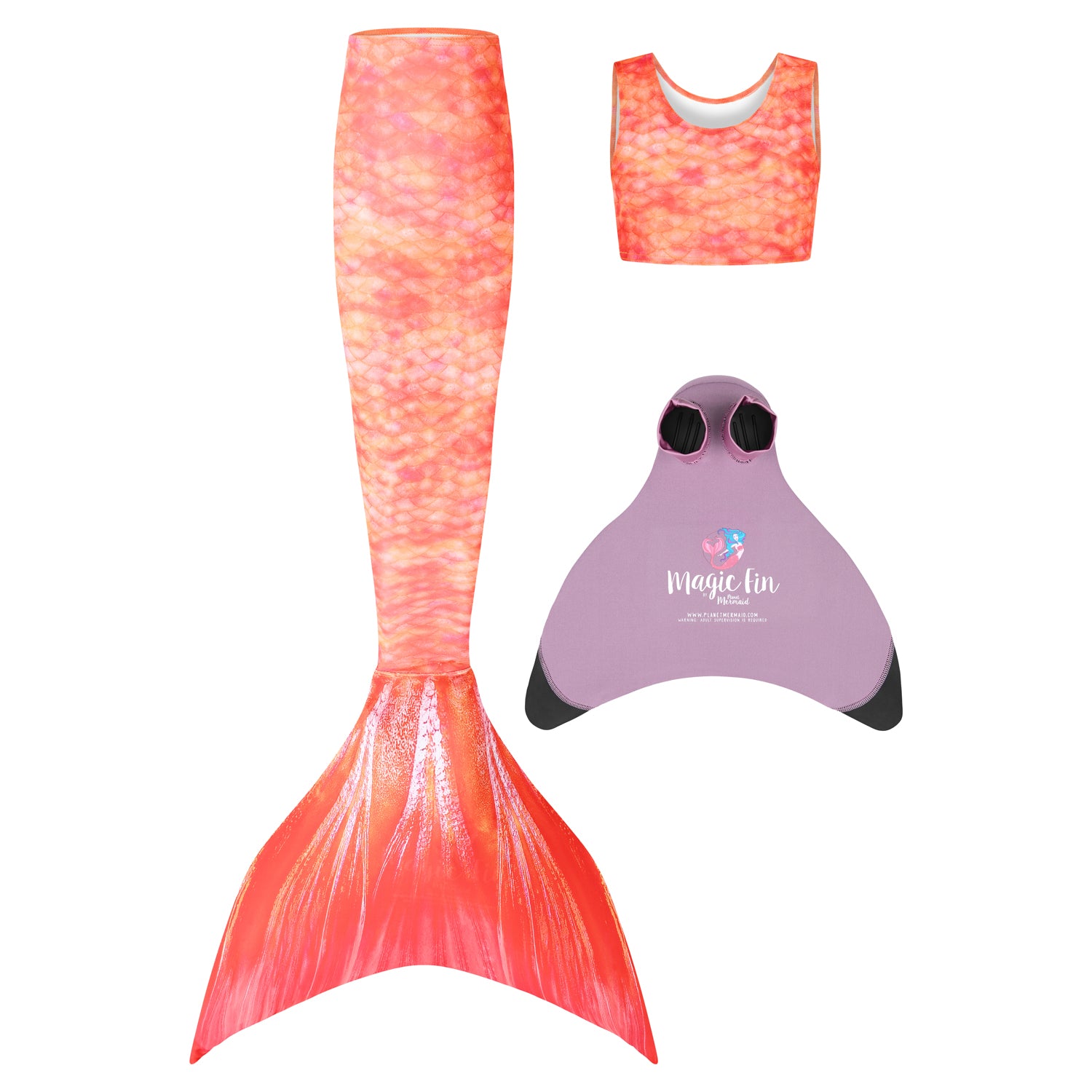 Cola de sirena Sunset Splash