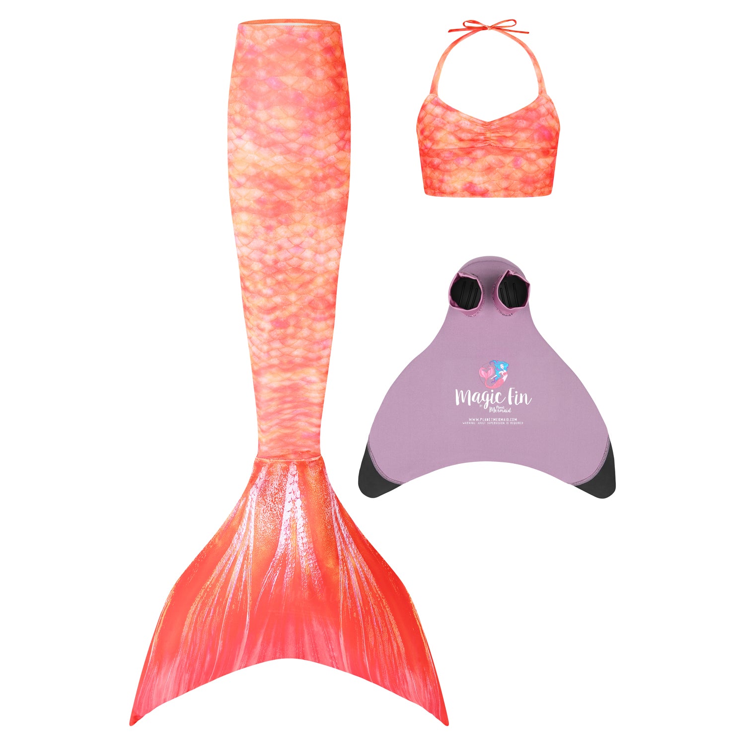 Cola de sirena Sunset Splash