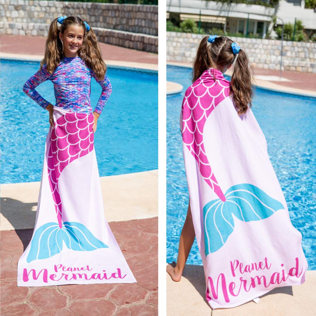 Mermaid Tail Towel