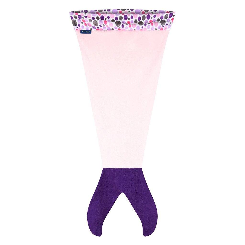 Pink Cosy Tail Mermaid Blanket