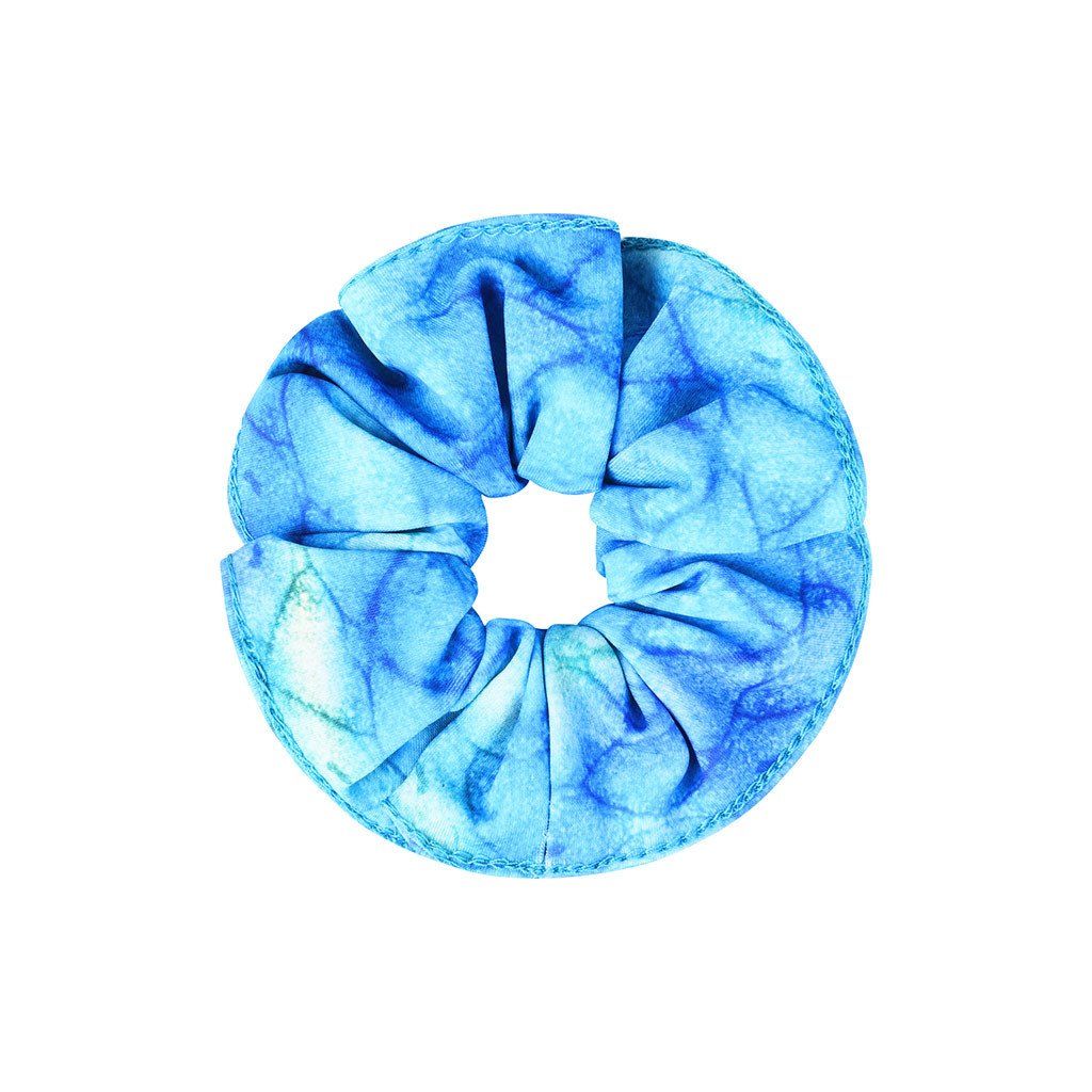 Frozen Aqua Mermaid Hair Scrunchie