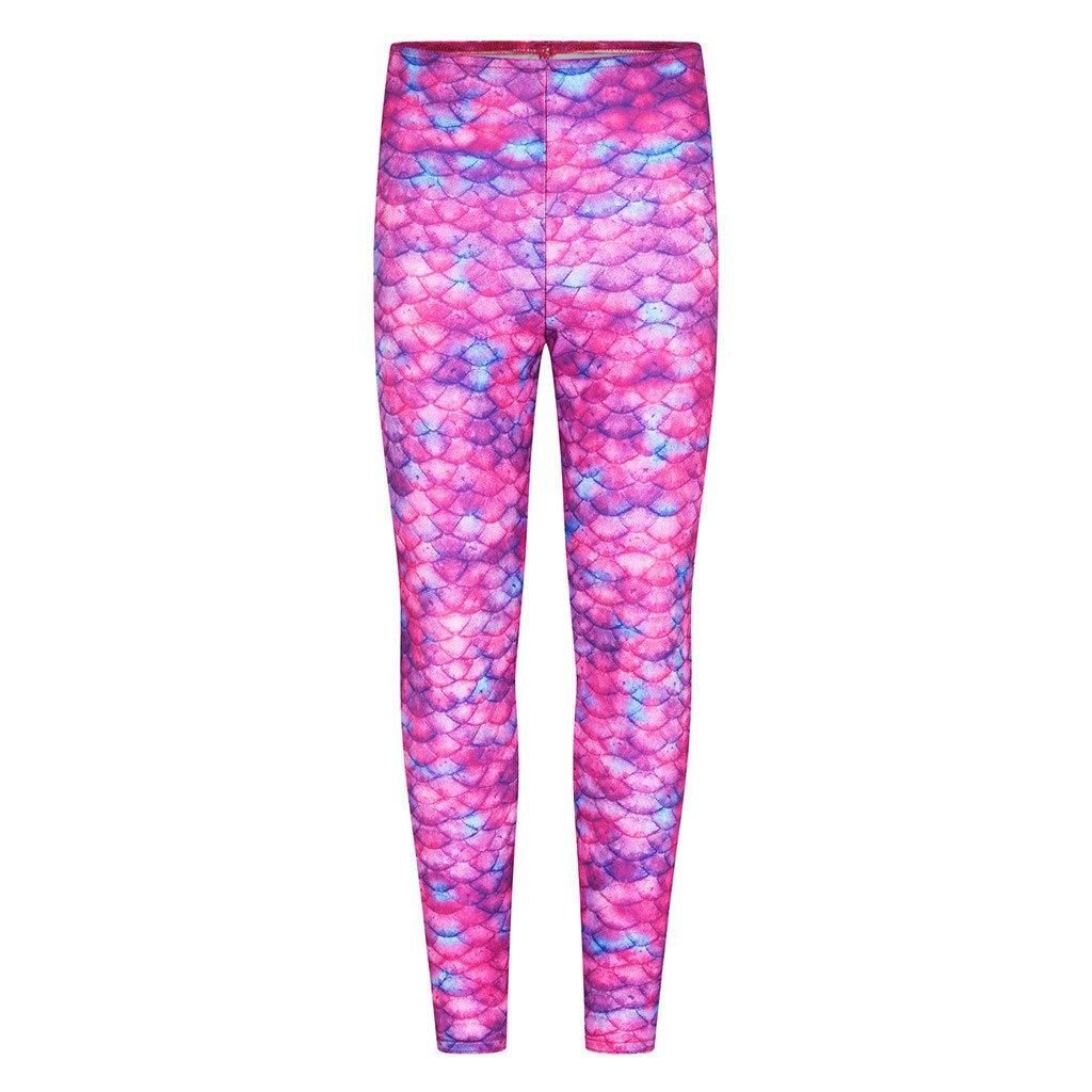 Pink Ocean Kiss Mermaid Leggings