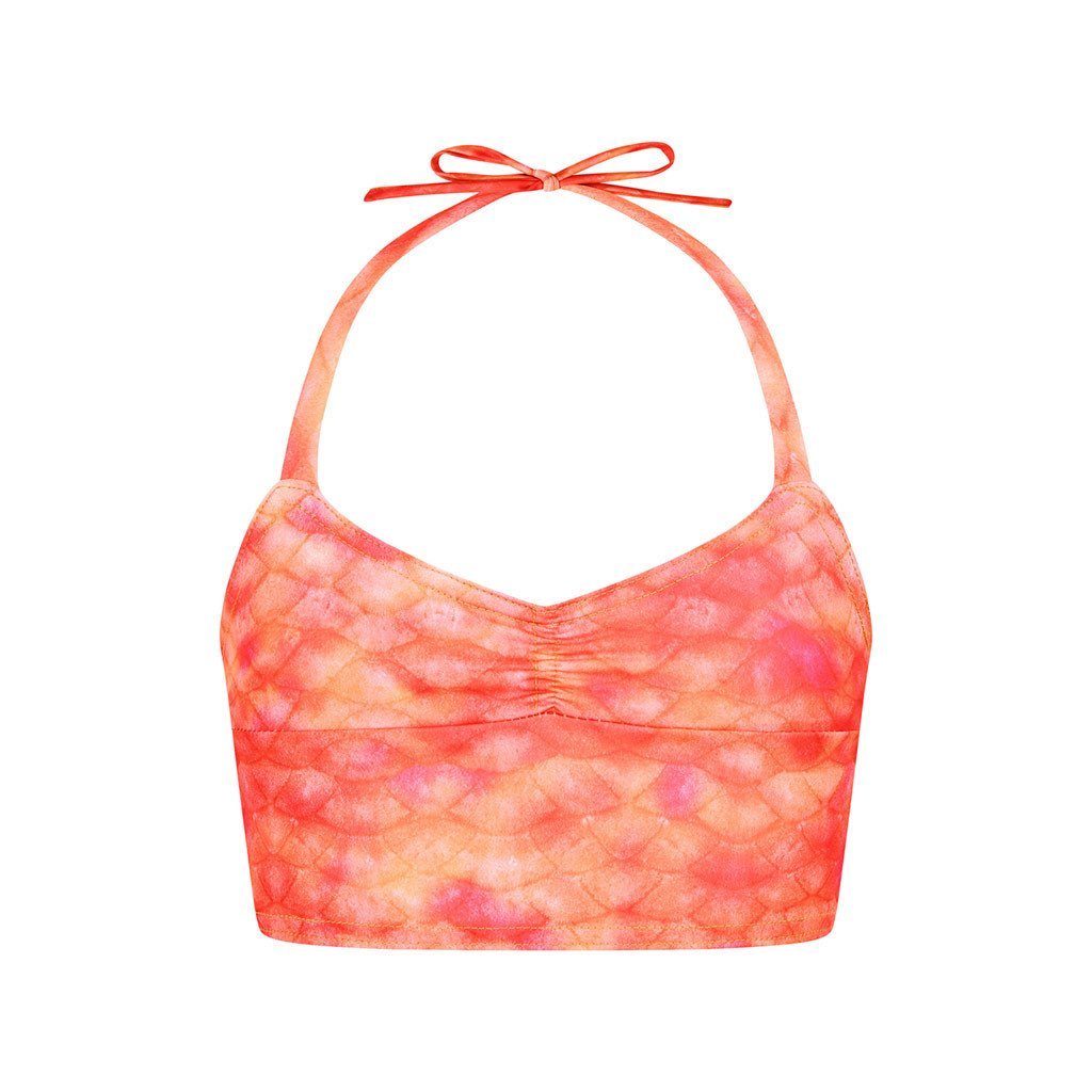 Sunset Splash Mermaid Tankini top