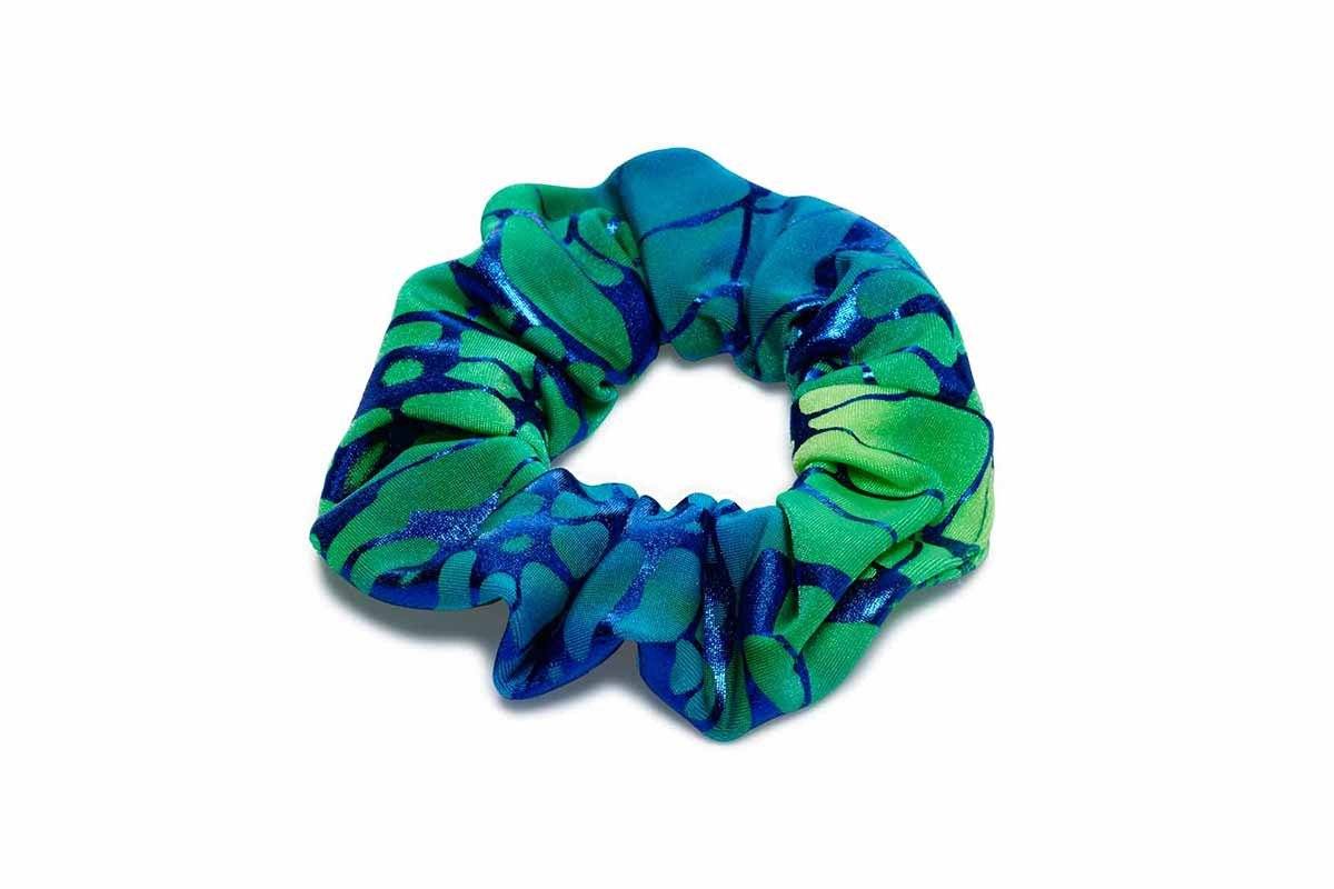 Mermaid Hair Scrunchie In Ocean Breeze