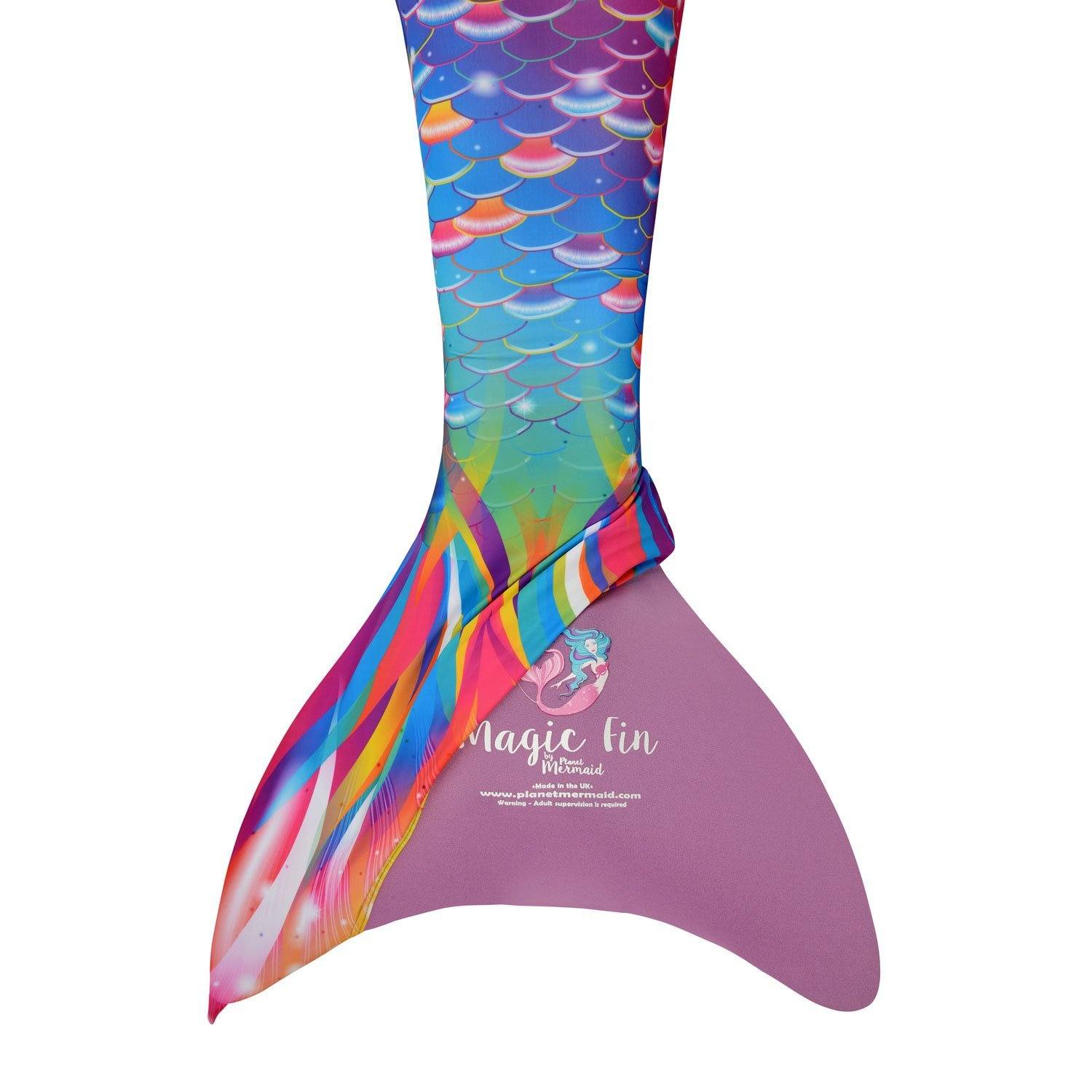 Coral Carnival Mermaid Tail with Magic Fin in Pink