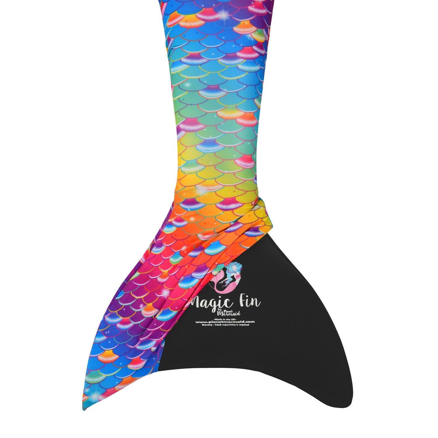 Bubblegum Beach Mermaid Tail with Magic Fin fun Monofin