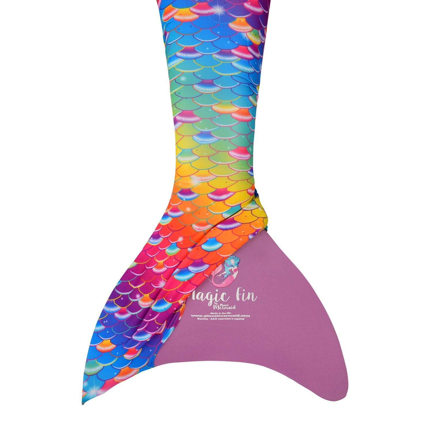 Bubblegum Beach Mermaid Tail with Pink Magic Fin Fun Monofin