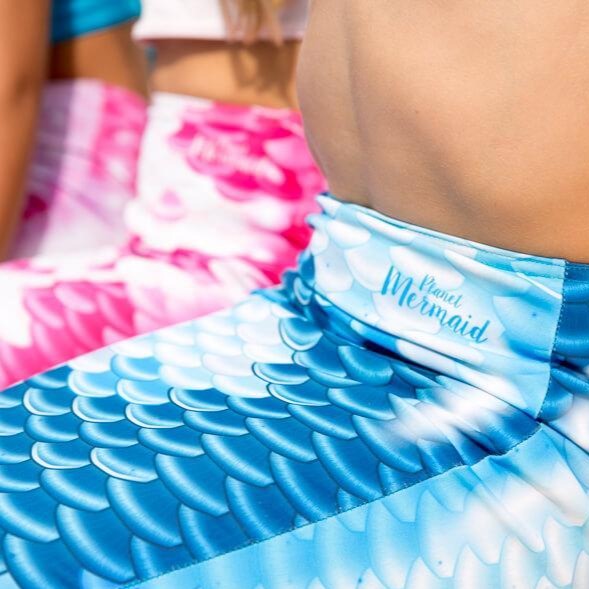 Unique planet mermaid scales designs and branding